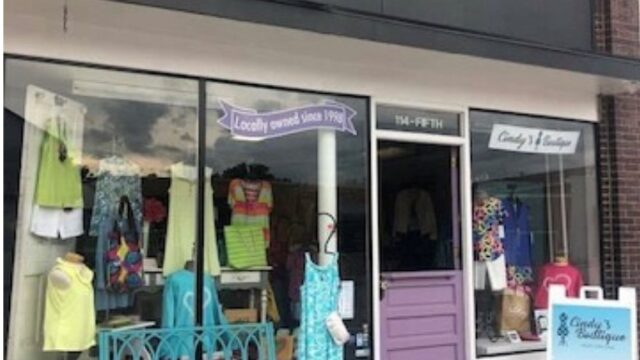Cindy's Boutique - storefront of dresses, shirts and accessories