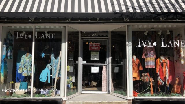 Ivy Lane - sells sandals, sweaters, and dresses