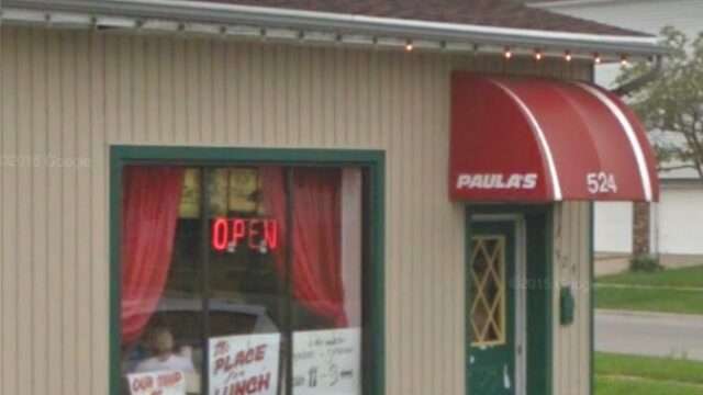 Paula's Cafe exterior