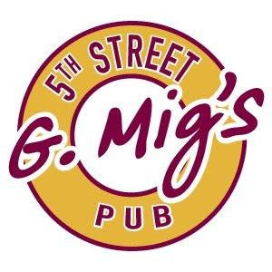 g mig's 5th street pub logo