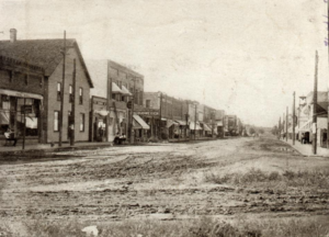 historic photo 5th street dirt road