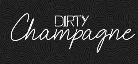 dirty champagne logo