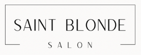 saint blonde salon logo
