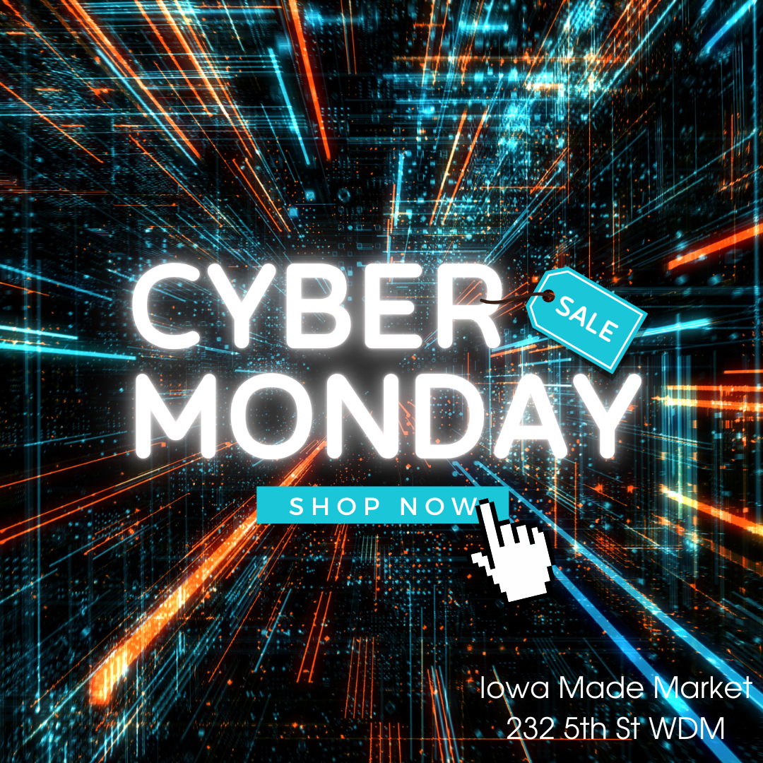 Iowa Made Market cyber monday ad