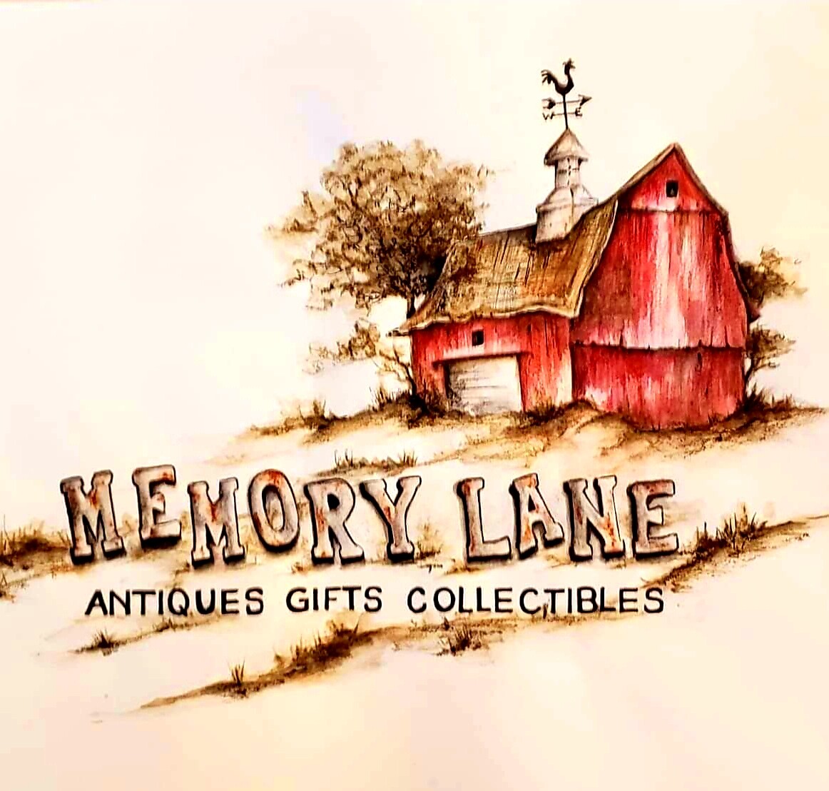 memory lane antiques valley junction square logo