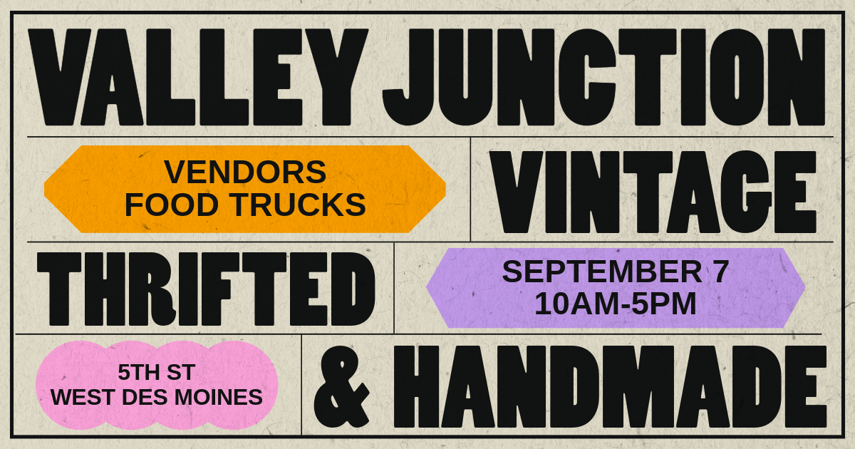 valley junction vintage thrifted and handmade logo