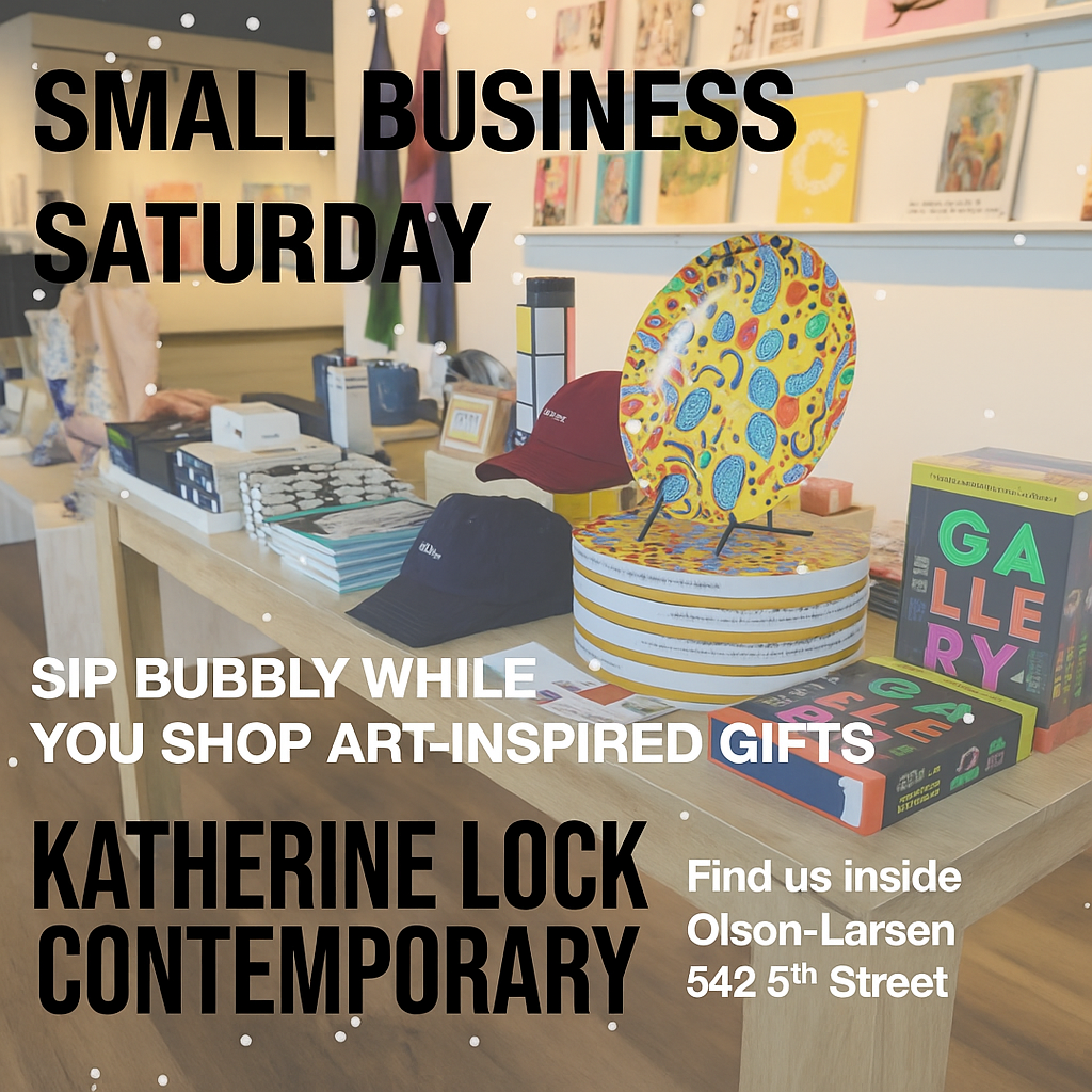 katherine lock contemporary small business Saturday ad