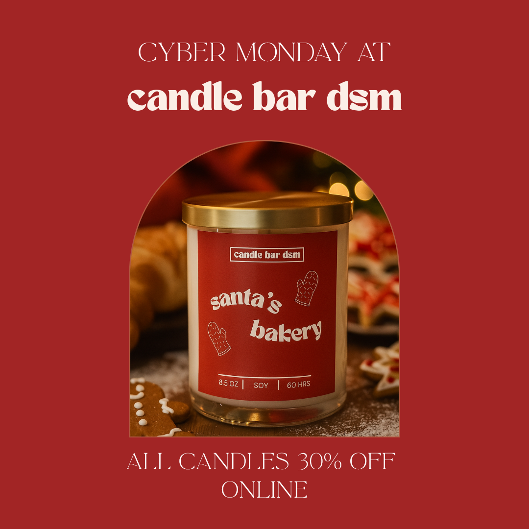 candle bar dsm cyber monday ad
