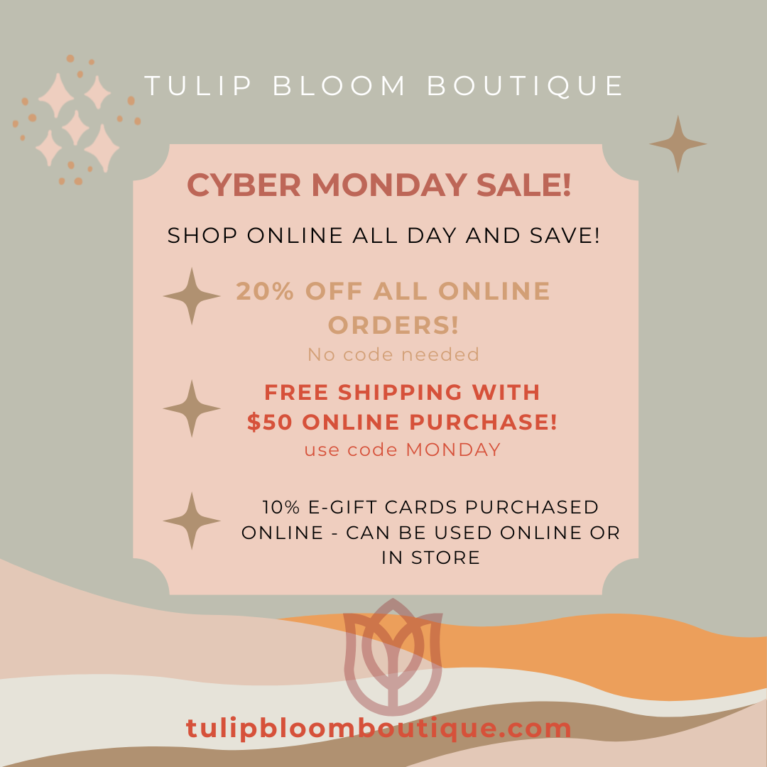 the boho vase cyber monday ad